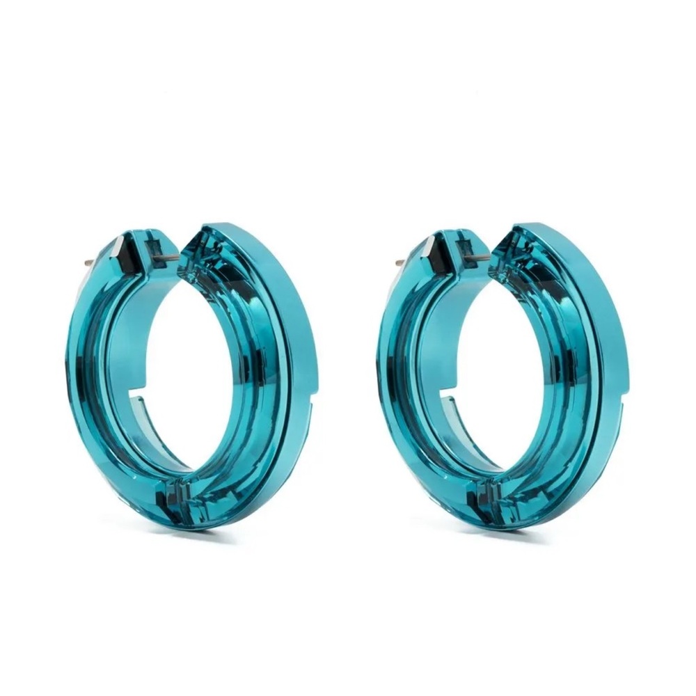 Atelier Swarovski
Lucent hoop earrings